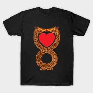 Giraffe love T-Shirt